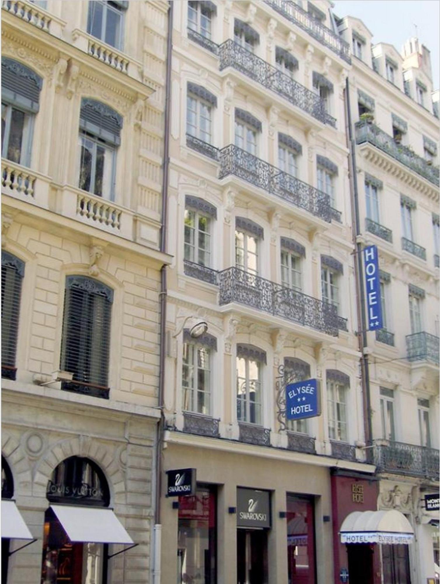 Hotel Elysee Lyon Exterior foto