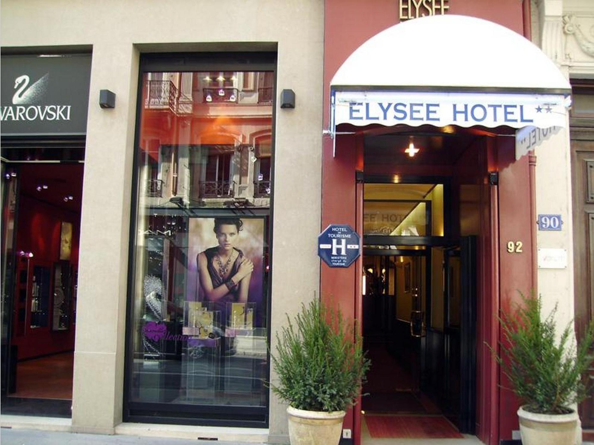 Hotel Elysee Lyon Exterior foto